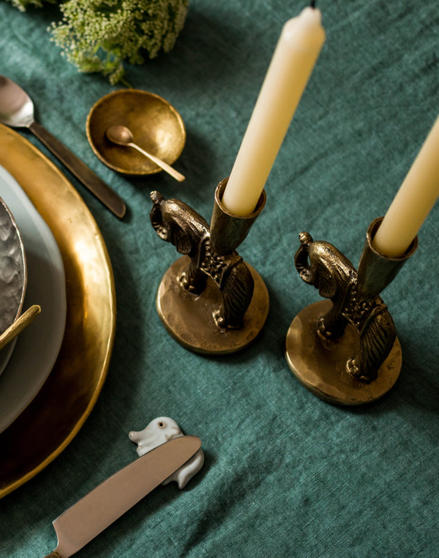 Bougeoir original pour les fêtes