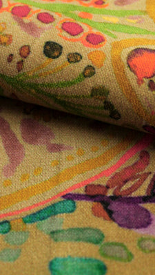 Tissu Inika en velours de coton 