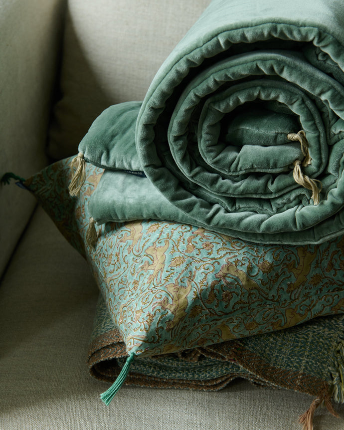Sofa cover Velours lavé