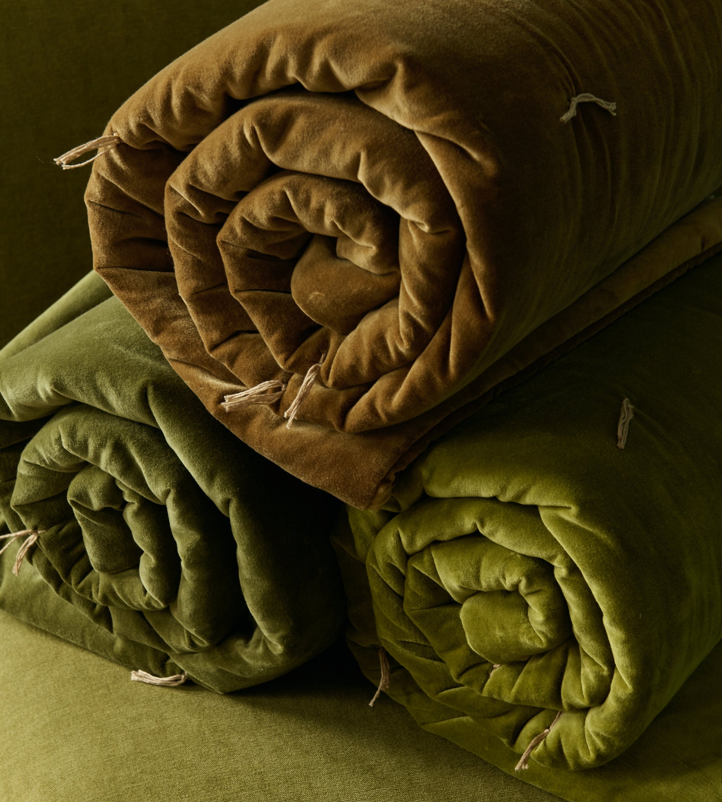 Sofa cover Velours lavé