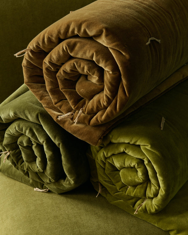 Sofa cover Velours lavé