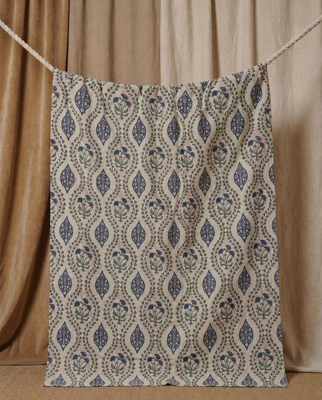 Kantha Bleu de chine Handcrafted Piece