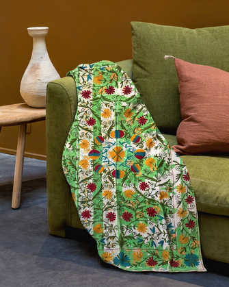 Kantha brodé Handcrafted Piece