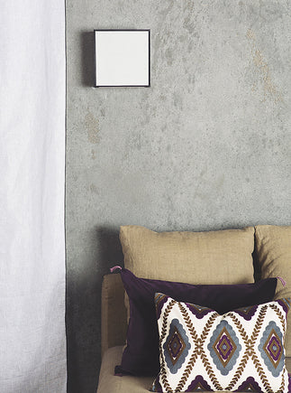 Applique murale en papier blanc et noir pour votre salon