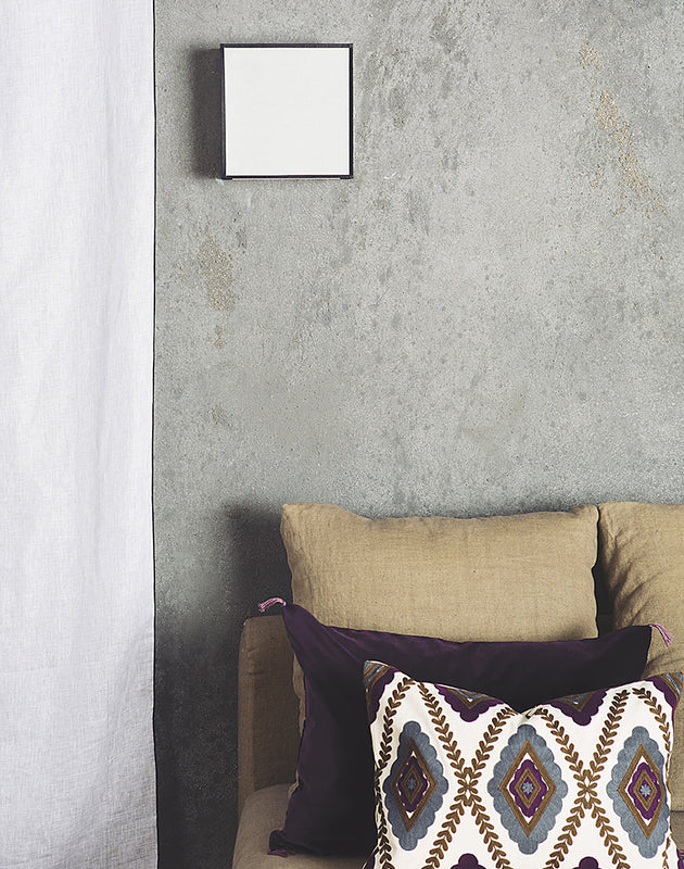 Applique murale en papier blanc et noir pour votre salon