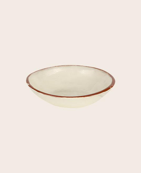 Coupelle en argile blanche