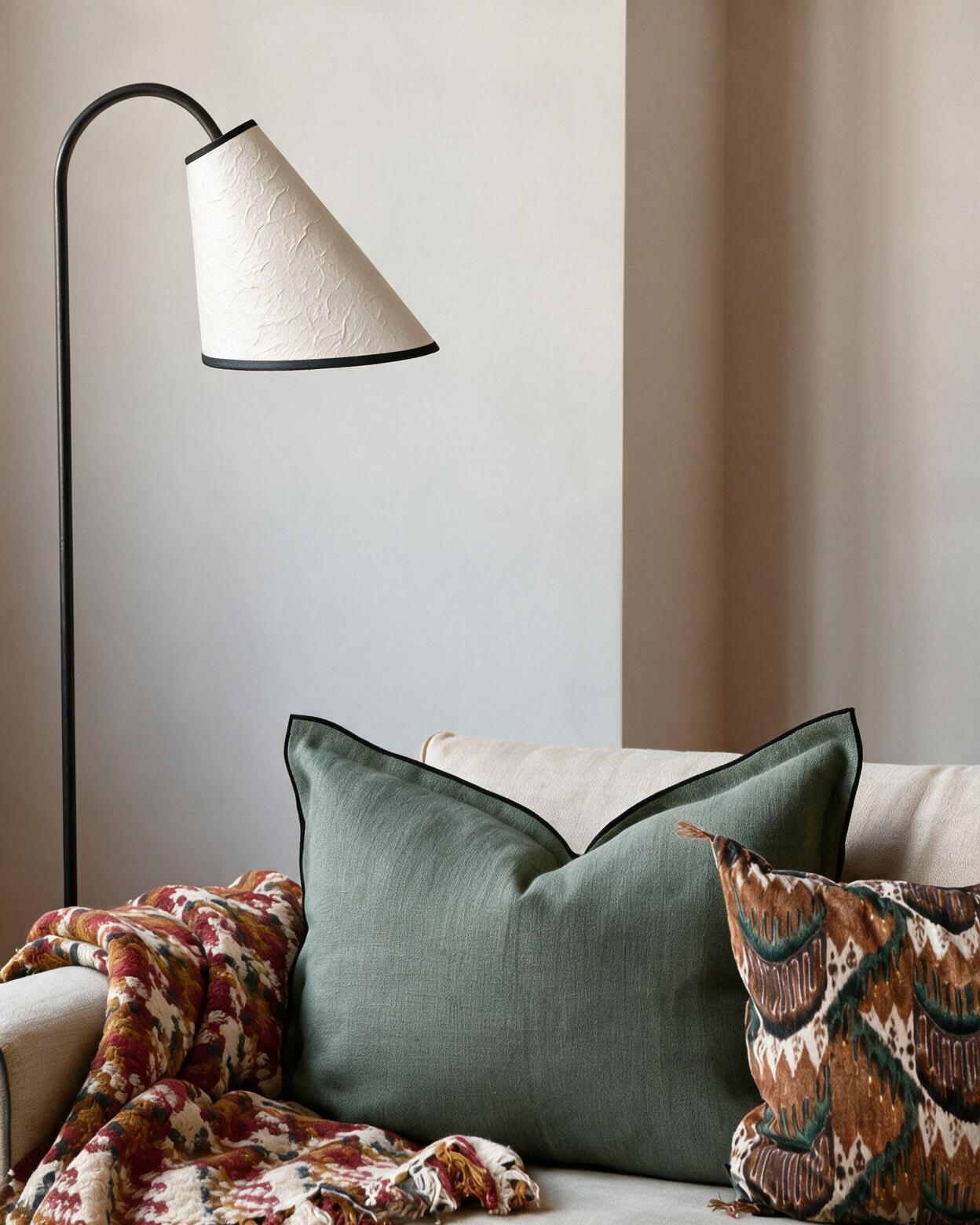 Ella nepal floor lamp