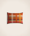 Packshot du coussin Loren en coton et à rayures multicolores