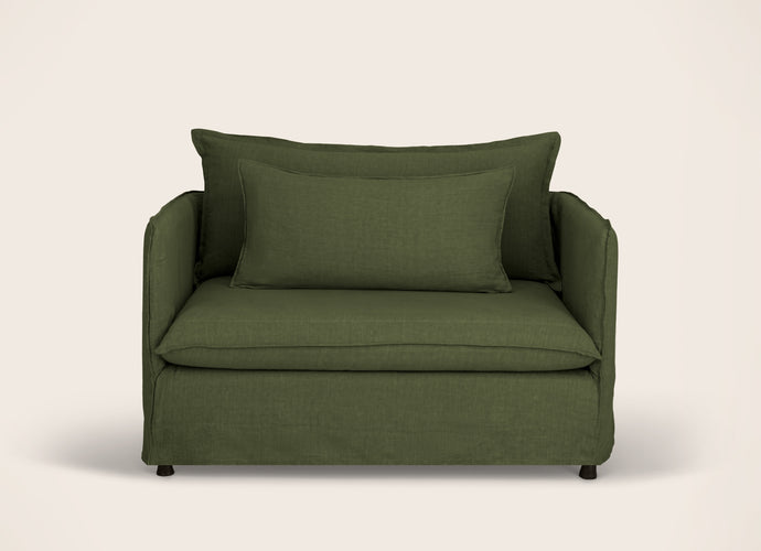 Holi Loveseat - Merlin Fabric