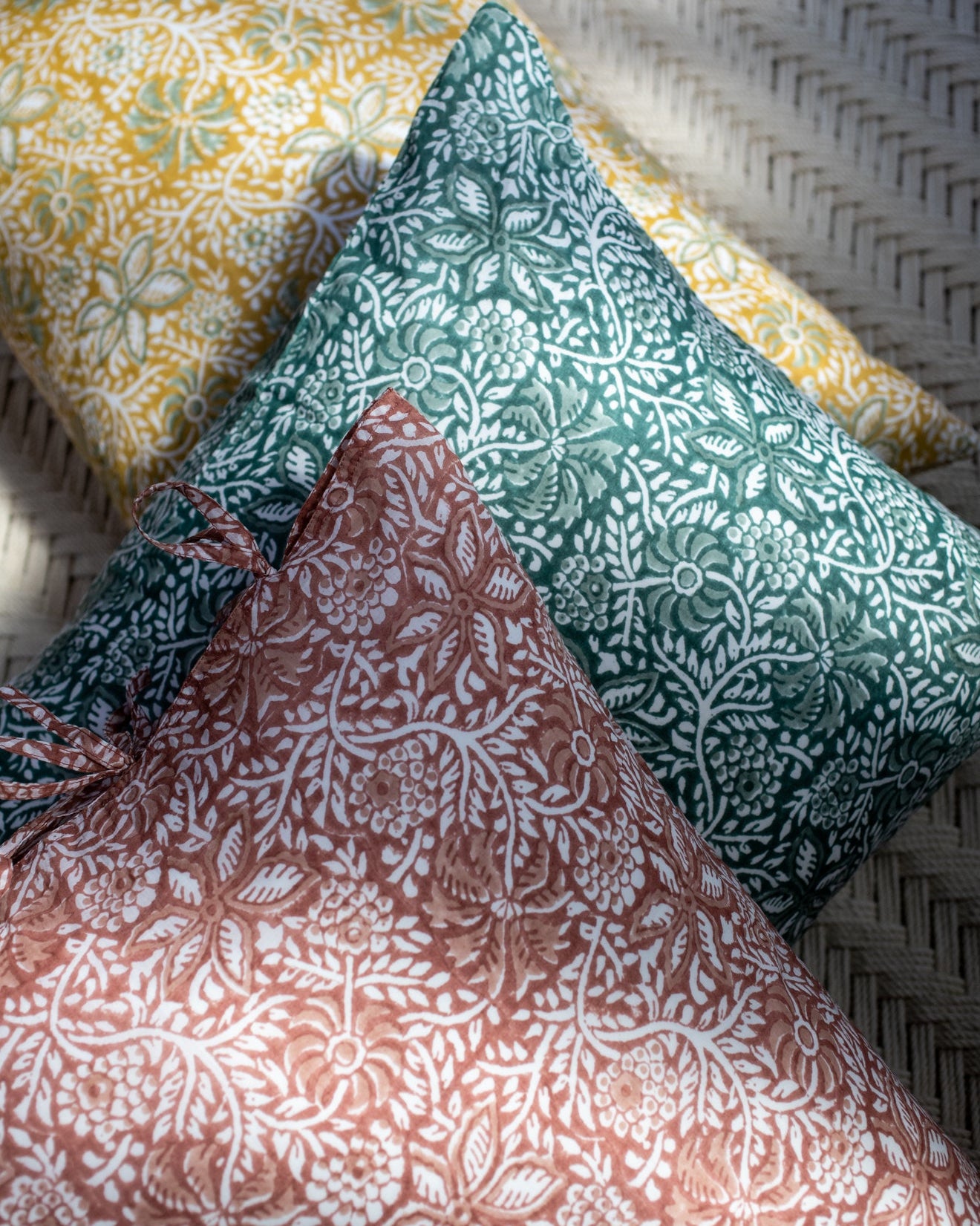 Set of 2 Paisley pillowcases