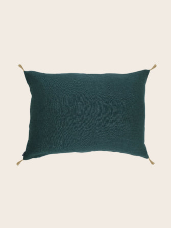 Housse de coussin Luni coloris Colvert