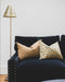 Lampadaire élégant en acier Ella couleur bronze