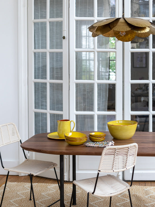 Grande suspension doré en laiton