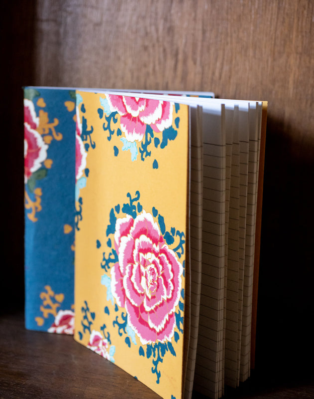 Carnet de notes avec de fines lignes