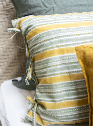 Set de 2 taies d'oreiller bio - CARAVANE