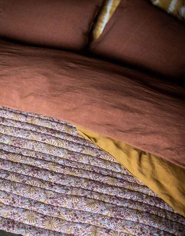 Parure de lit Selena - Sepia