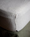 Drap housse en lin lavé Selena 