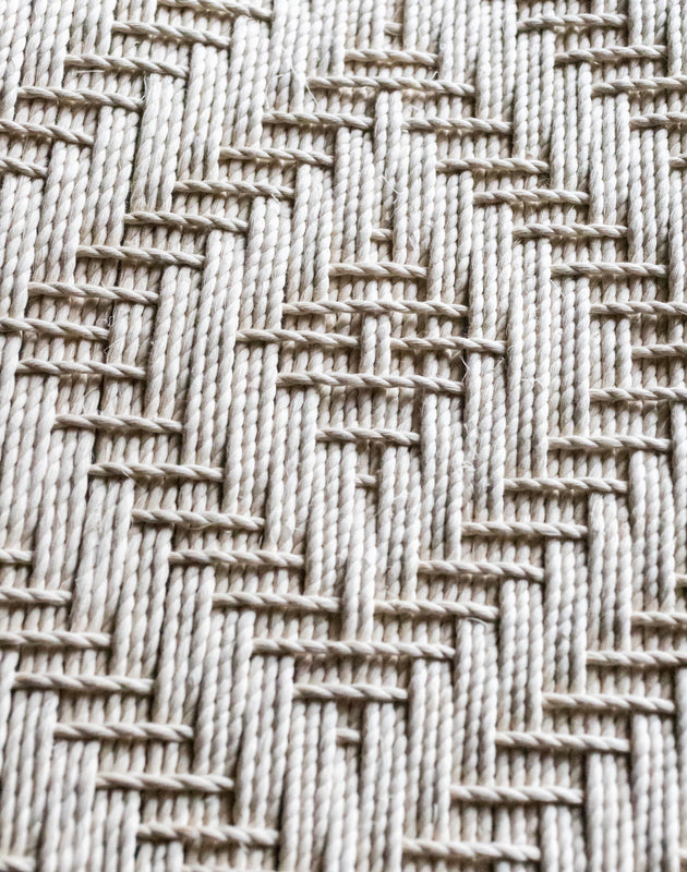 Tressage losange en coton tressé de la chaise haute Murgi