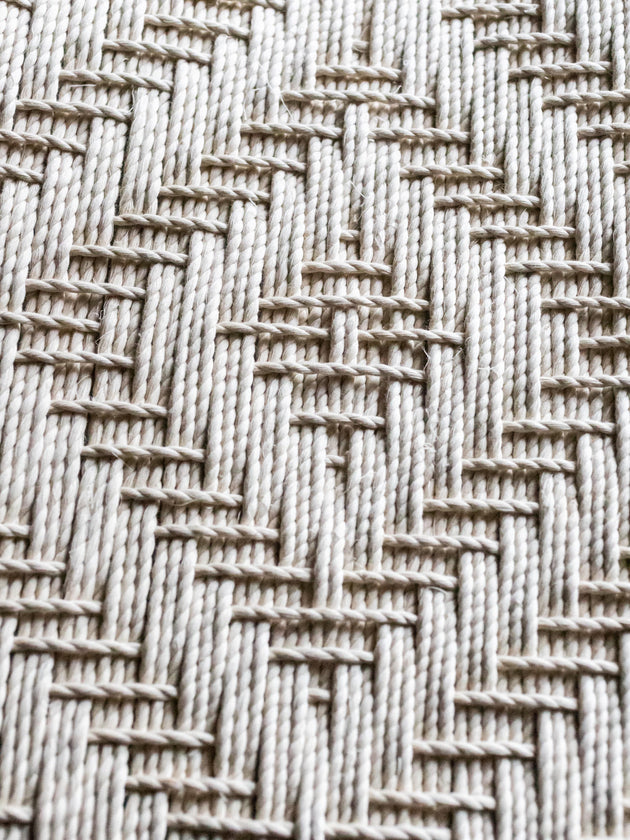 Tressage losange en coton tressé de la chaise haute Murgi