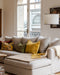 Sofa cover linen