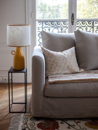 Housse de coussin en khadi de coton Willow