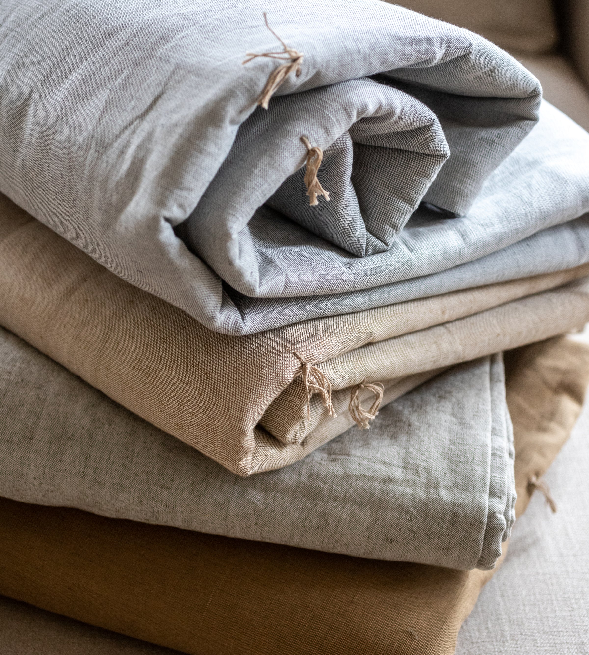 Sofa cover linen