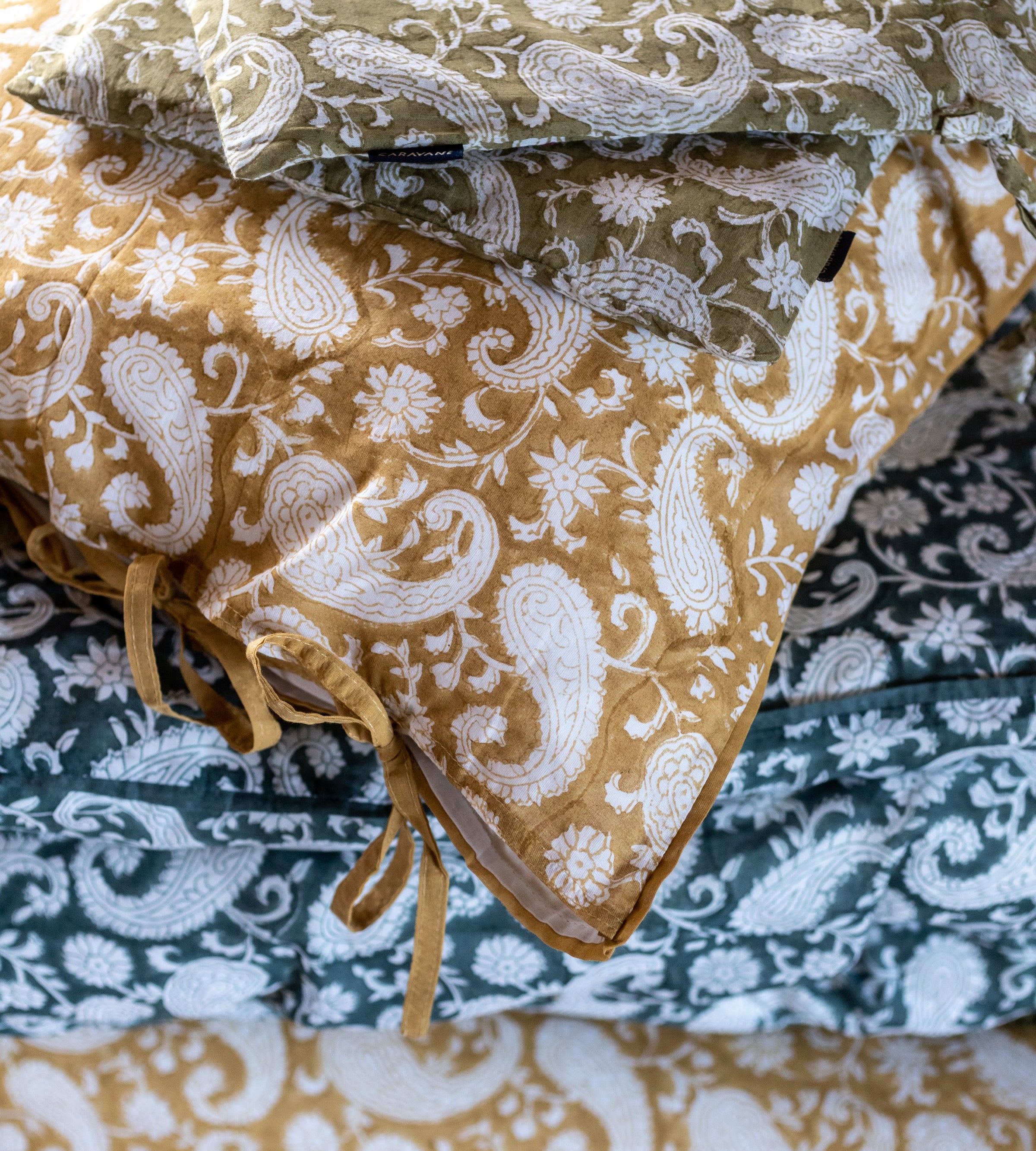 Housse de couette Paisley bio