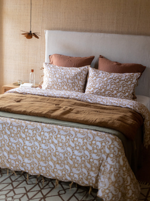 Housse de couette Paisley bio
