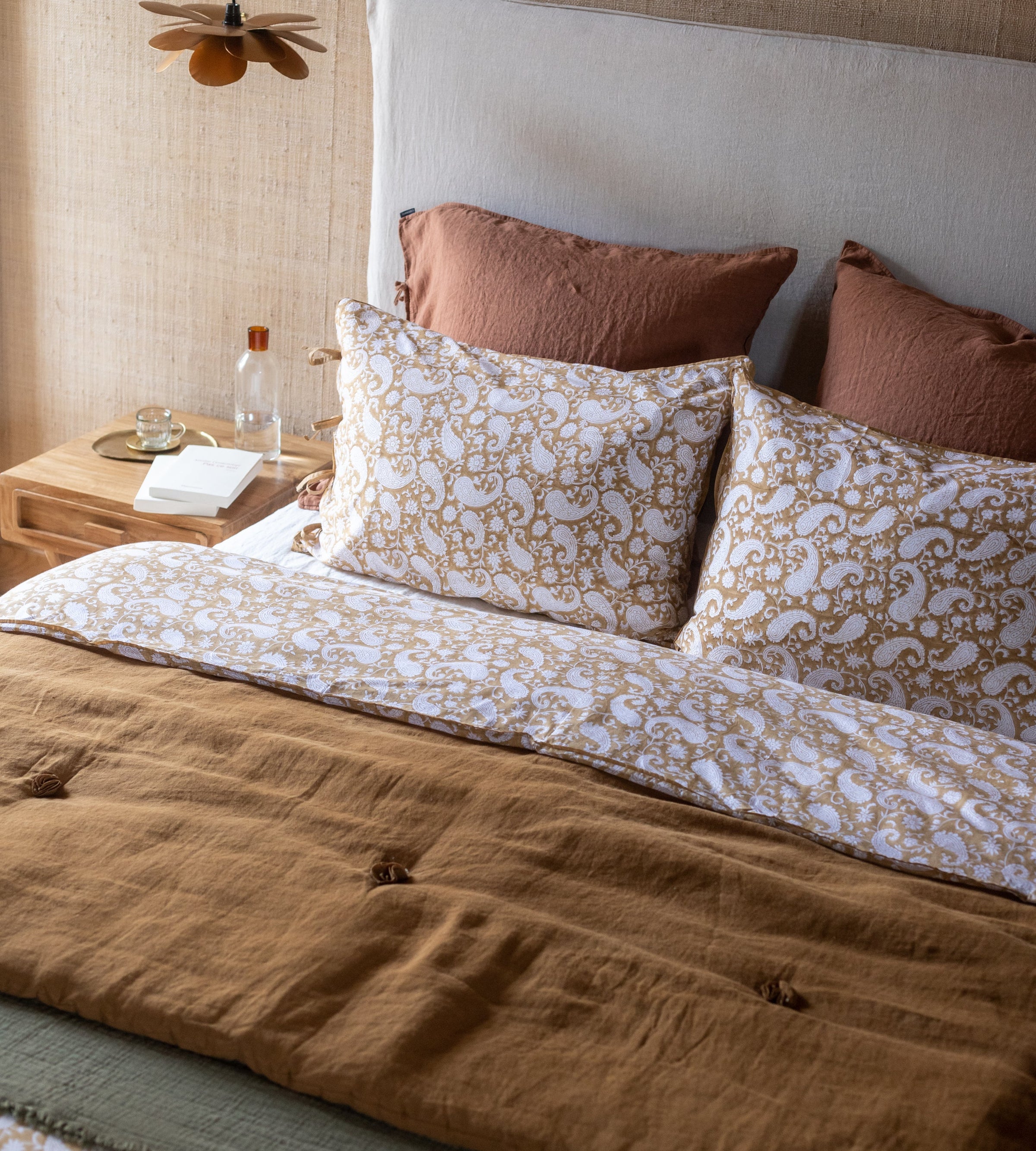 Housse de couette Paisley bio