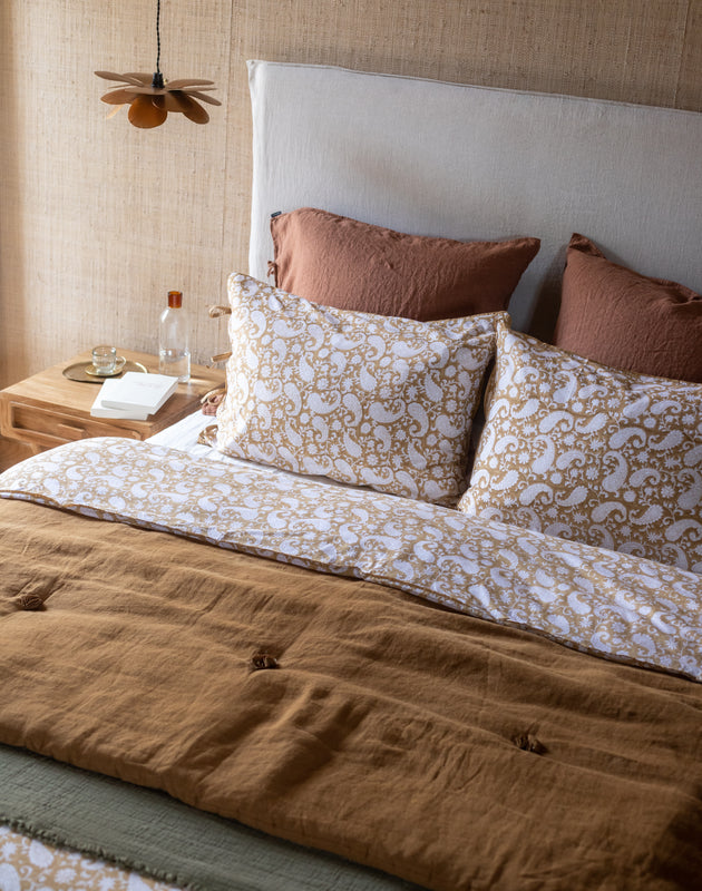Housse de couette Paisley bio