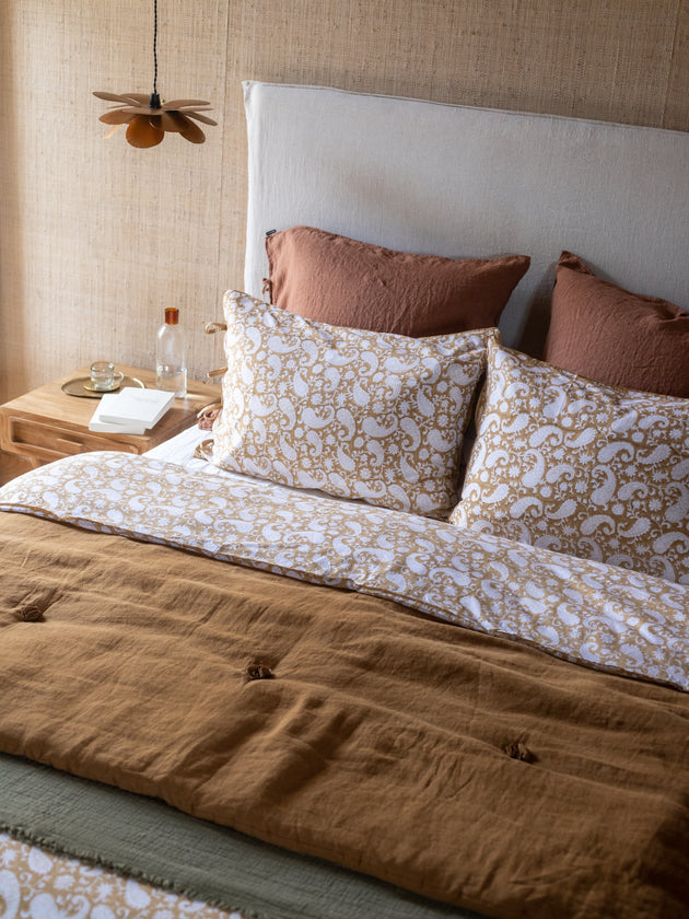 Housse de couette Paisley bio