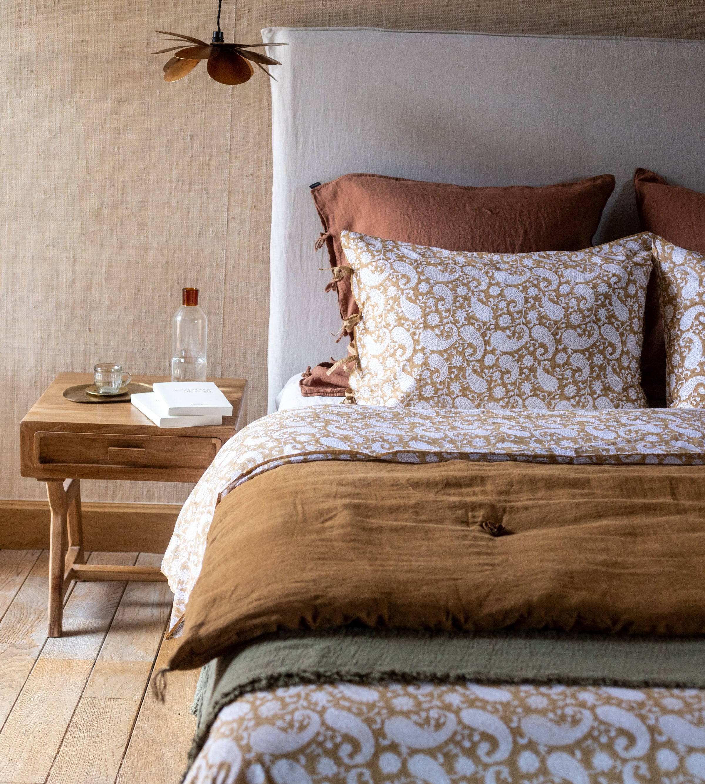 Housse de couette Paisley bio