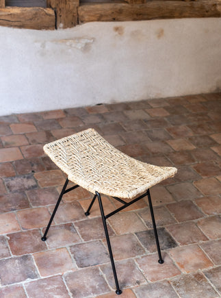 Tabouret Murgi végétal losange