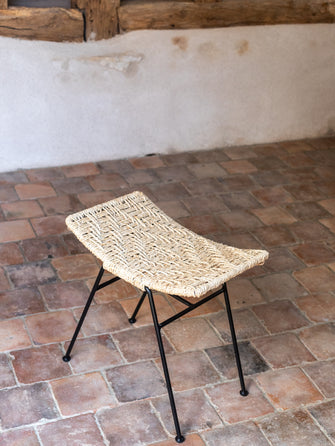 Tabouret Murgi végétal losange