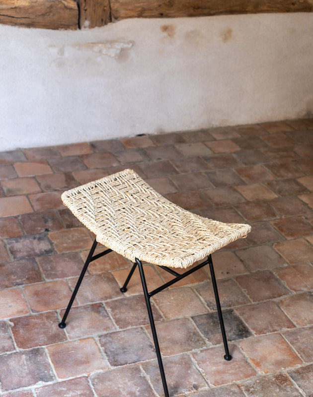 Tabouret Murgi losange végétale