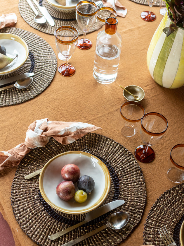 Lot de 4 verres à pied Ina