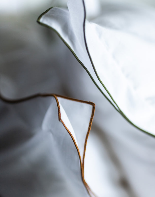 Set de 2 taies d'oreiller Bora