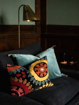 Elegant lampadaire en acier Ella bronze