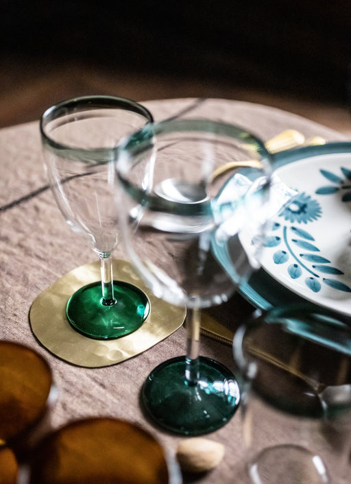 Lot de 4 verres à pied Ina