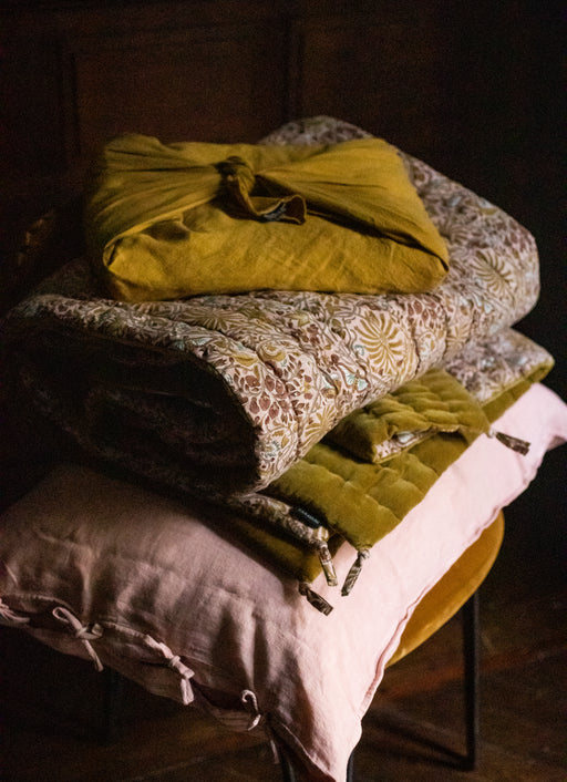 Ensemble de linge de lit avec le couvre lit Papilio à motifs imprimés