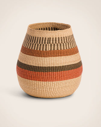 Nigelle Basket terracotta cacao