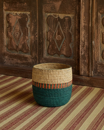 Nigelle Basket lac terracotta