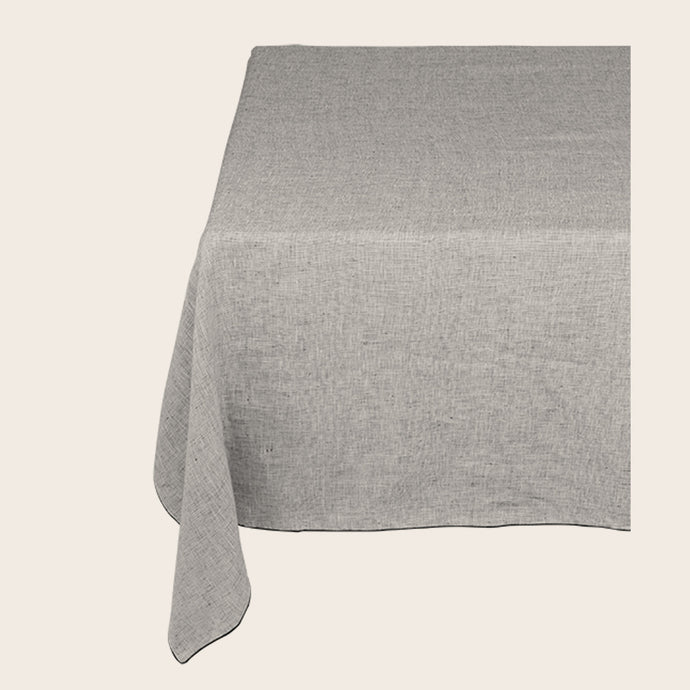 Nappe en lin à motifs Fil à fil