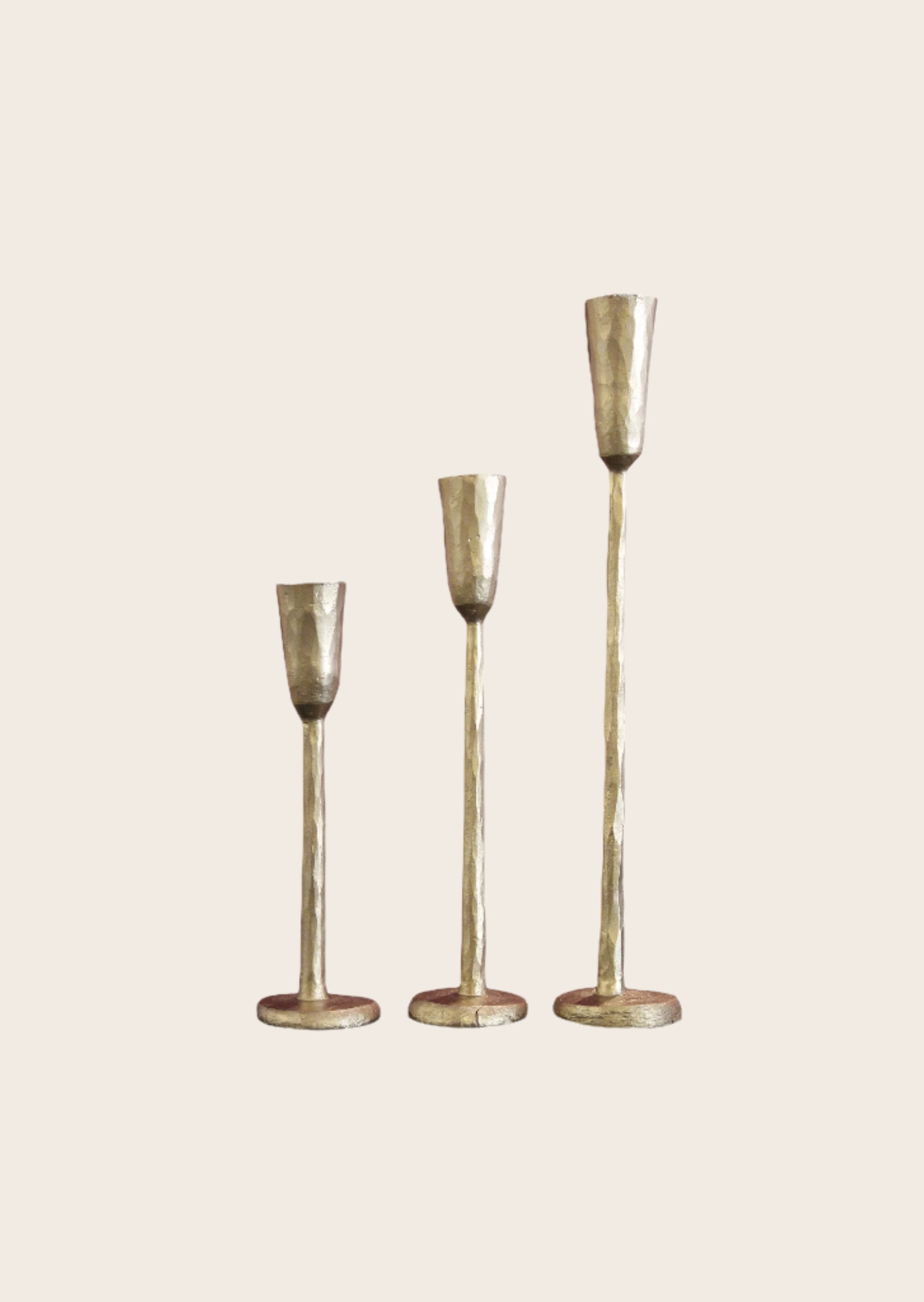 Set de 3 bougeoirs Nox