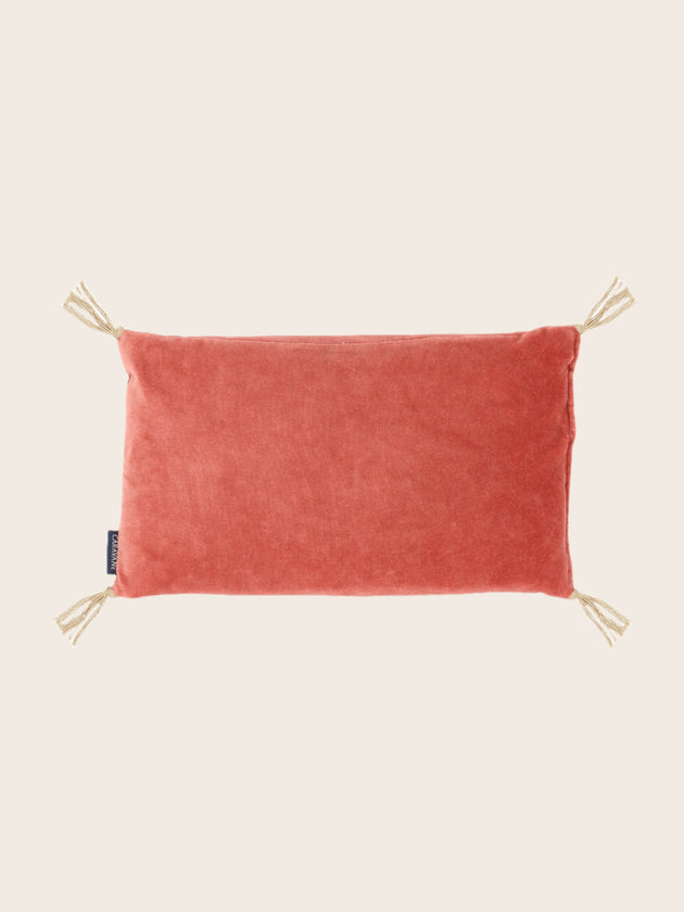 Noyaux de cerise velours lavé