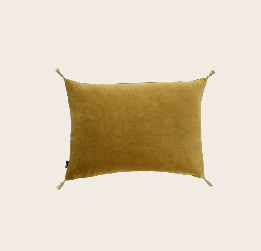 Housse de coussin Velours lavé