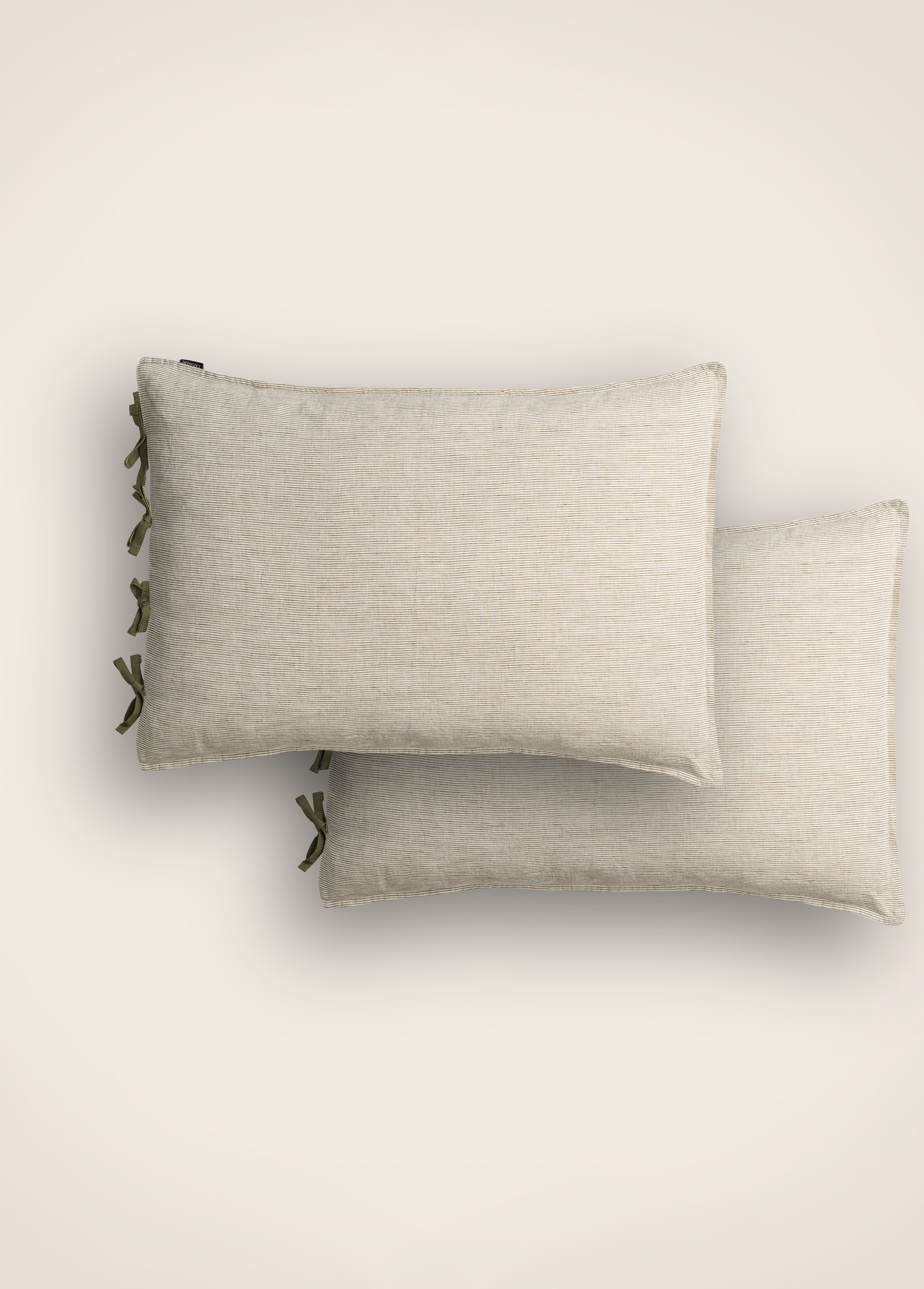 Set de 2 taies d'oreiller Fil à fil