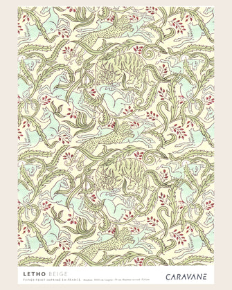 Wallpaper Letho Beige