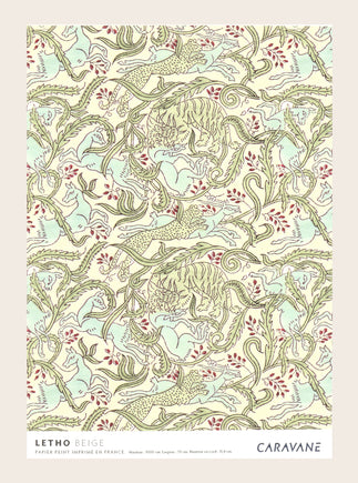 Papier Peint Letho beige