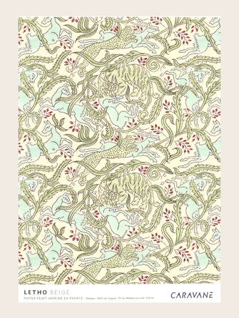Papier Peint Letho beige